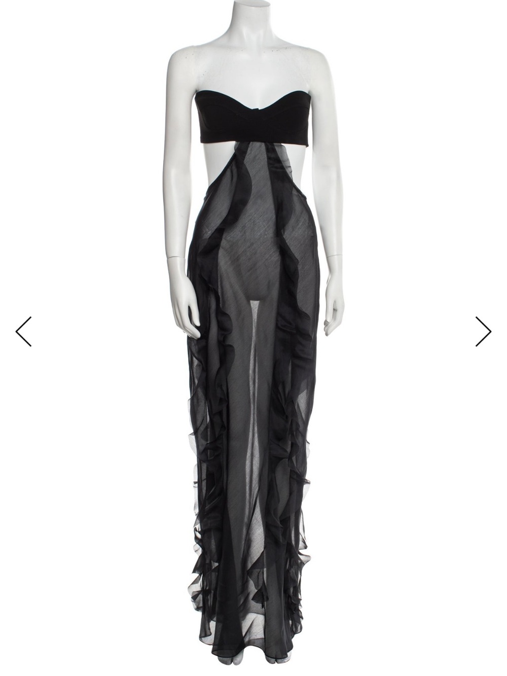 Anna October Strapless Long Dress w/ Tags
